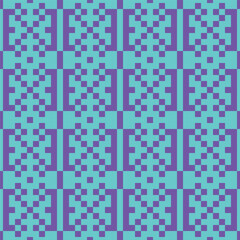 Vector geometric ornament in ethnic style. Abstract seamless pattern with EPS 10.Simple modern background texture. Repeat geo design