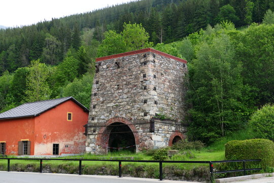 historischer Ofenstock in Vordernberg, Steiermark