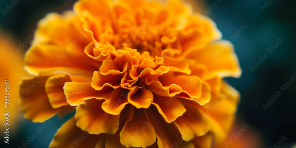 Canvas Prints Close up of Marigold Flower