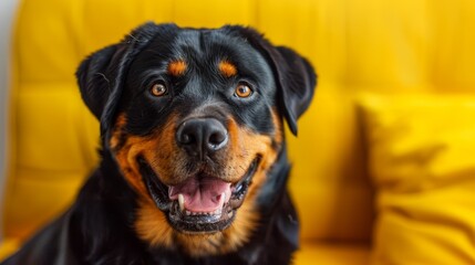 Obraz premium A loyal and loving companion. The perfect family pet.