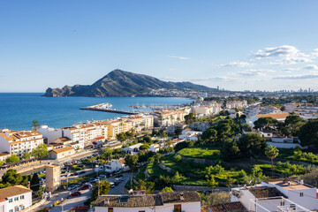 Obraz premium Beautiful town of Altea in Alicante (Spain)