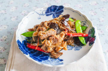 韓国料理　チャプチェ