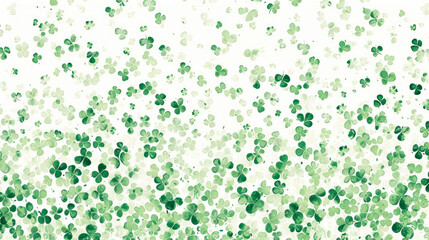 Fresh Greens: Seamless Clover Design