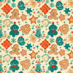 Old-fashioned Christmas Cheer: Gingerbread Cookie Design