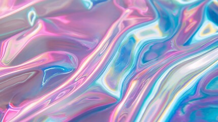 Abstract holographic metallic texture background