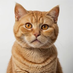 Obraz premium free fantasy character with a cat head in sunglasses and headphones wearing a white jacket