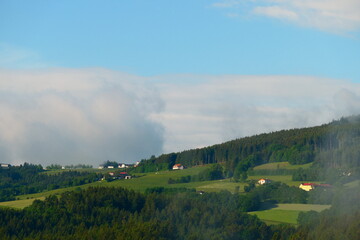 aufziehende Wolken, Bucklige Welt in Niederösterreich 