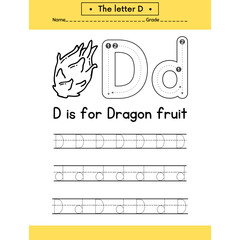 alphabets tracing l;etters for hand practicing 
