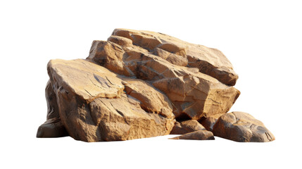 Sandstone rock, brown