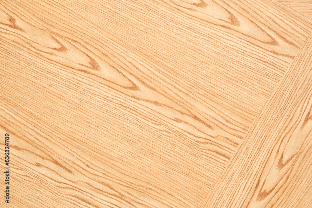 Poster a wooden surface with a grain pattern. the wood is light brown and has a natural texture. the surfac