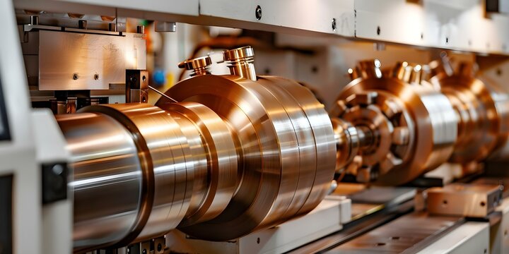 Efficient Manufacturing of Brass Screw Connector Parts Using a Multitasking CNC Lathe Machine. Concept Manufacturing Process, CNC Lathe Machine, Brass Screw Connectors, Efficiency Optimization