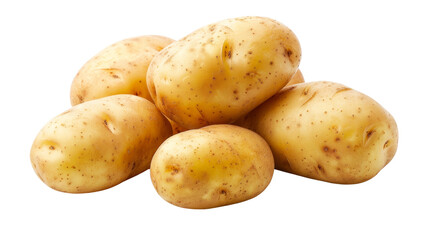 Potatoes isolated