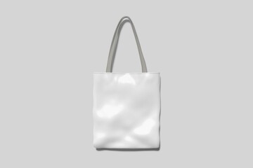 Blank Bag whit gray Background