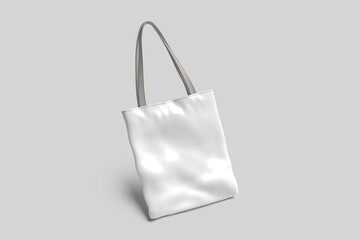 Blank Bag whit gray Background