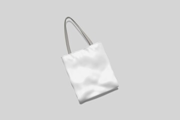 Blank Bag whit gray Background