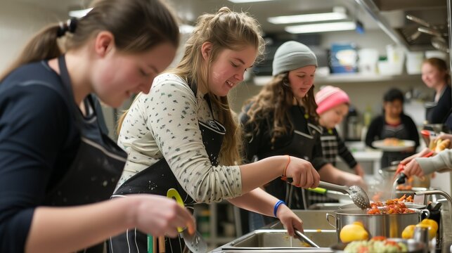 An adaptive cooking class where students with disabilities master skills, enjoy aromas, and hands-on learning.