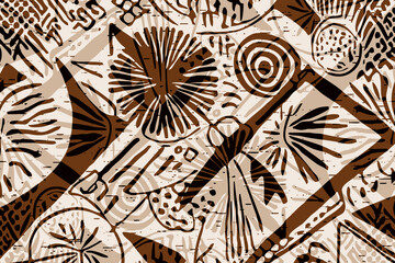Abstract pattern. Illustration for printing on wall decorations. For use in graphics.