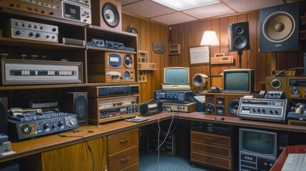 radio station room