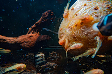 Nachwuchs Welse L144 schwarz weiß 