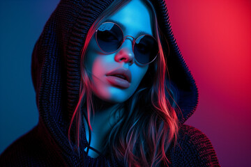 portrait of a girl with red hair