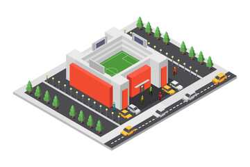 Stadium isometric