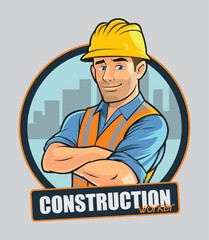 Budowlaniec - logo, kontruktor