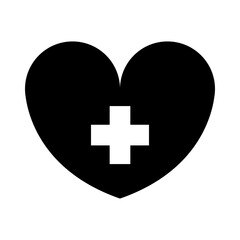 Heart Medical Cross