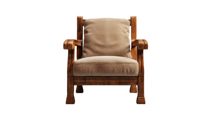 Wooden armchair
