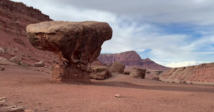 Toadstool rock - Grand Staircase Escalante National Monument Utah