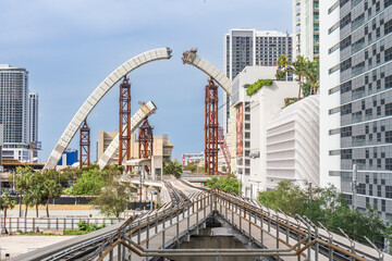 Fototapeta premium la linea del tren