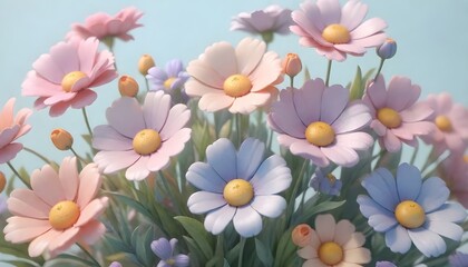 3d floral wallpaper pattern