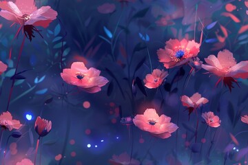 A mesmerizing seamless flower based pattern for impactful creations