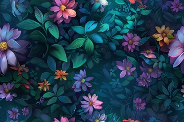 A mesmerizing seamless organic petal pattern for impactful creations