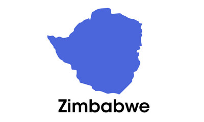 zimbabwe map