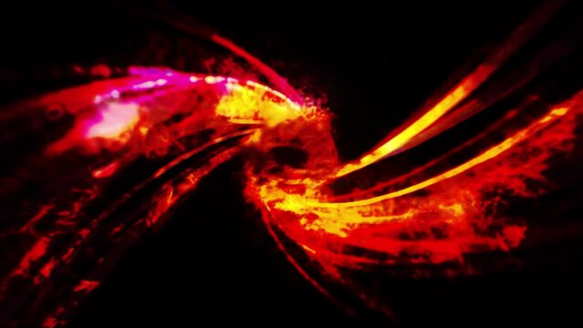 A dynamic cinematic animation background template of a cosmic inferno red nebula exploding in space, perfect for video intros and trailer projects or any otherworldly, energetic, and powerful visual.