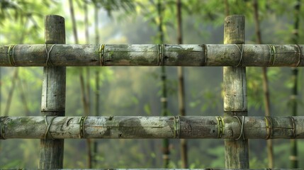 Bamboo Fence Details