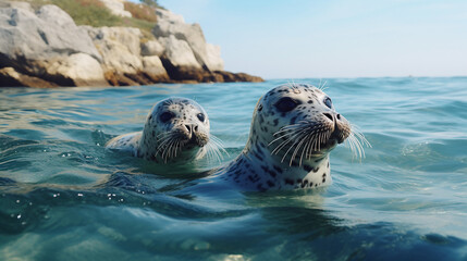 sea lion on the beach