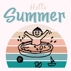 Summer day new and modern design