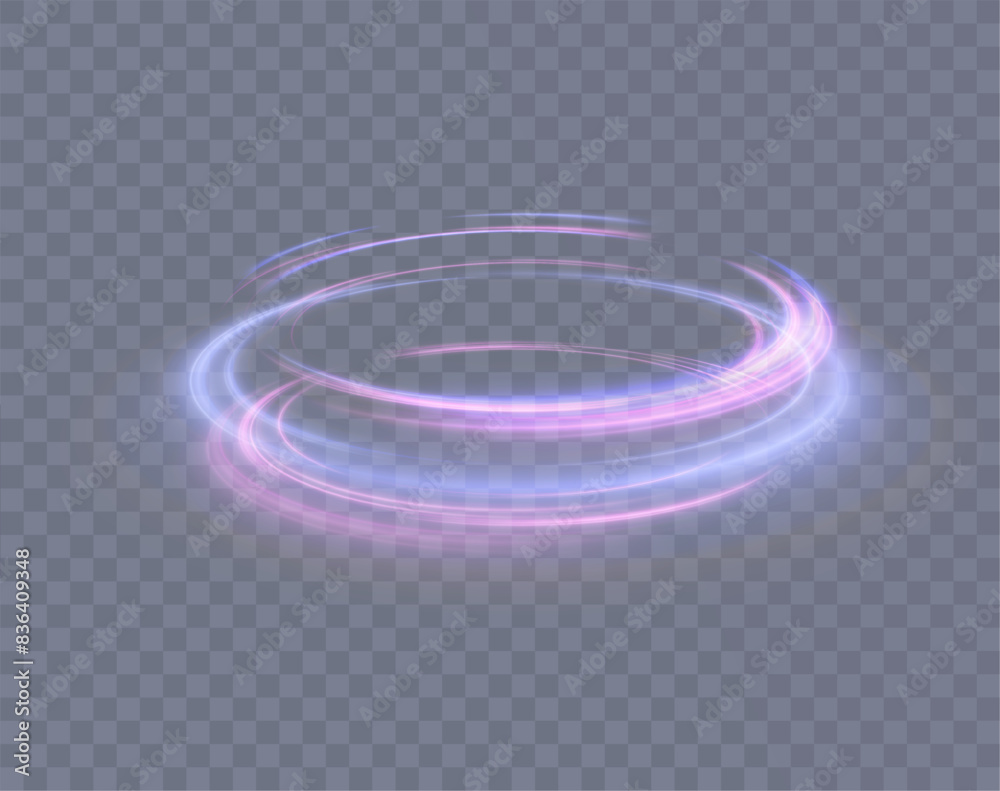 Poster light-bright vortex. png effect on a transparent background. bright light round teleport podium. mag