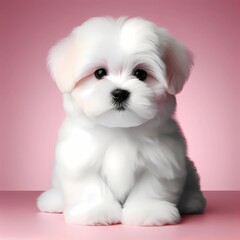 Obraz premium Malteser Welpe