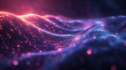 Developing a digital technology metaverse neon blue purple background, abstract speed connectivity and communication, innovation and future meta technologies, internet network connections, AI big