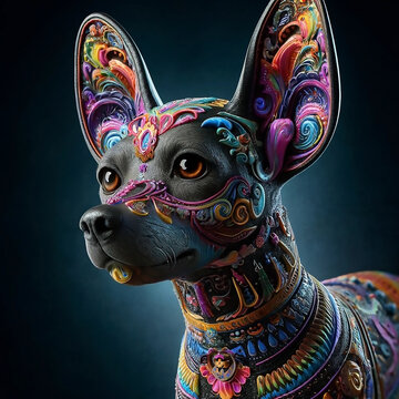 xoloitzcuintle alebrije