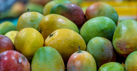 Bunch of indian sindhooram mango