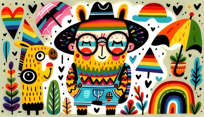 Día del Orgullo Gay, Gay, Orgullo, flag, arcoiris, unicornio, llama, dibujos animados, decoraciones, alegre, empapelar, graffiti, pride, love is love, homosexual, orgullo, bandera, lesbiana, pareja