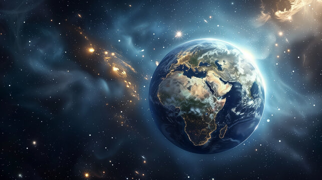 Earths creation: a divine perspective