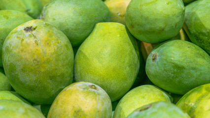 A bunch of indian rajapuri mango