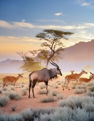 Naklejka premium wild animal wallpaper for phone