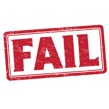 Fail Stamp Vector
