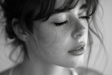 A gentle sigh and wistful smile, lost in nostalgic reverie as fond memories flood the mind. Concept of nostalgic longing. Generative Ai.