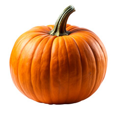 Obraz premium Pumpkin isolated on transparent background - Generative AI 